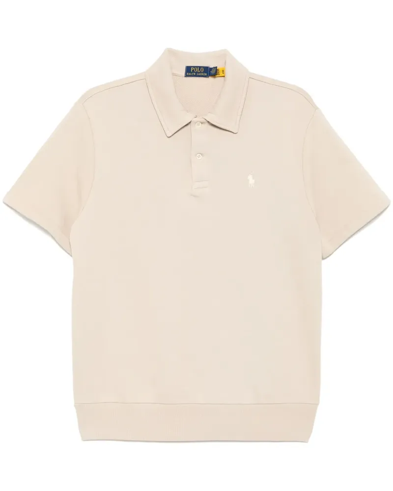 Ralph Lauren Poloshirt mit Polo Pony - Nude Nude