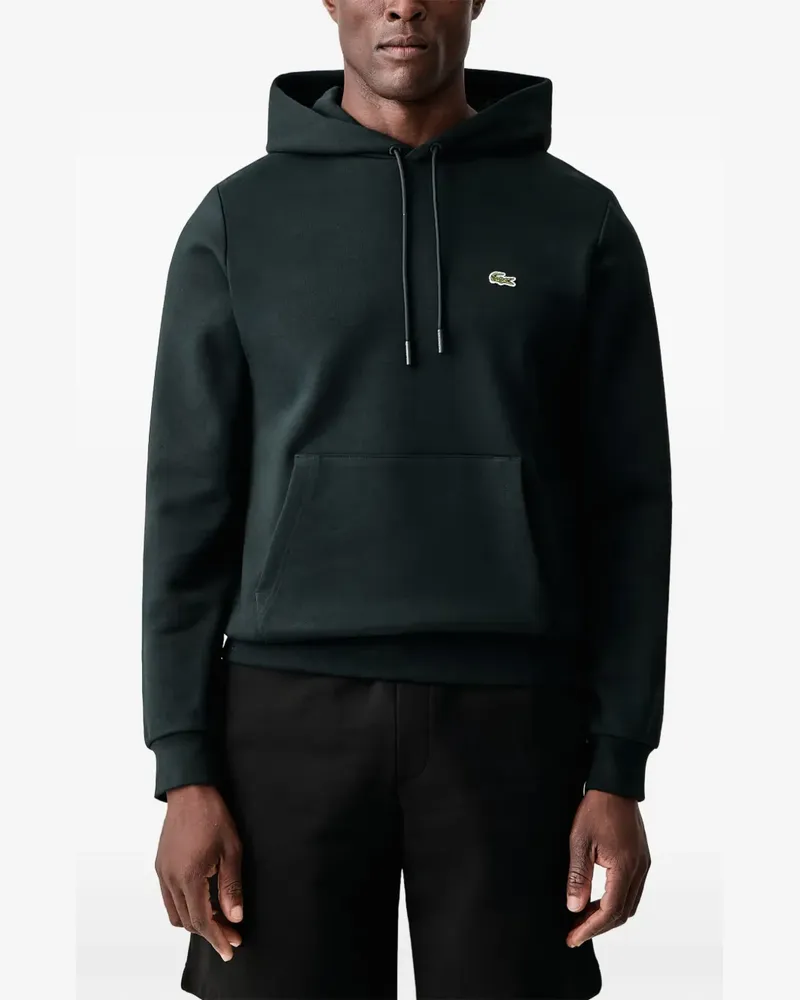 Lacoste cotton fleece hoodie - Grün Grün