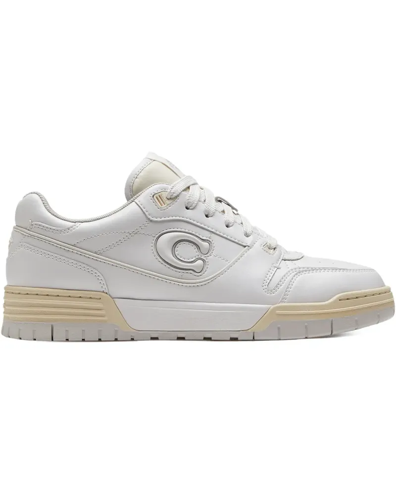 Coach Sneakers mit Logo-Patch - Weiß Weiß