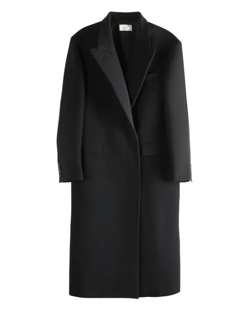 The Row Klassischer Mantel - Schwarz Schwarz