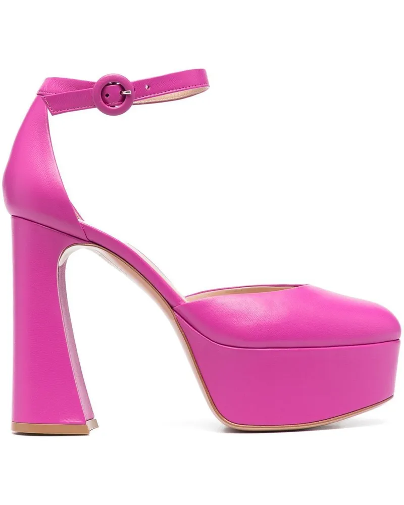 Gianvito Rossi Holly D'Orsay Pumps - Rosa Rosa