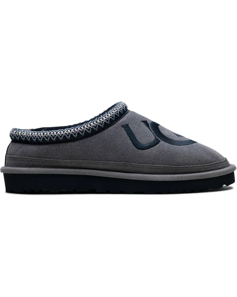 UGG Tasman Logo "Grey" Slipper - Grau Grau