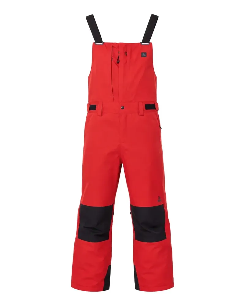 Rip Curl colour-block bib-front ski pants - Rot Rot