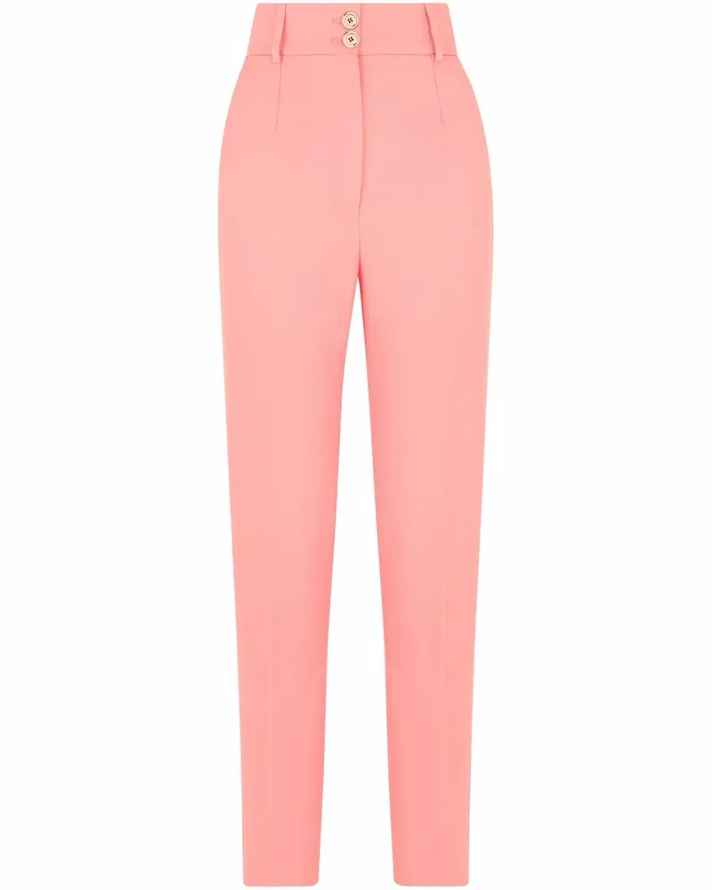 Dolce & Gabbana Hose mit hohem Bund - Rosa Rosa