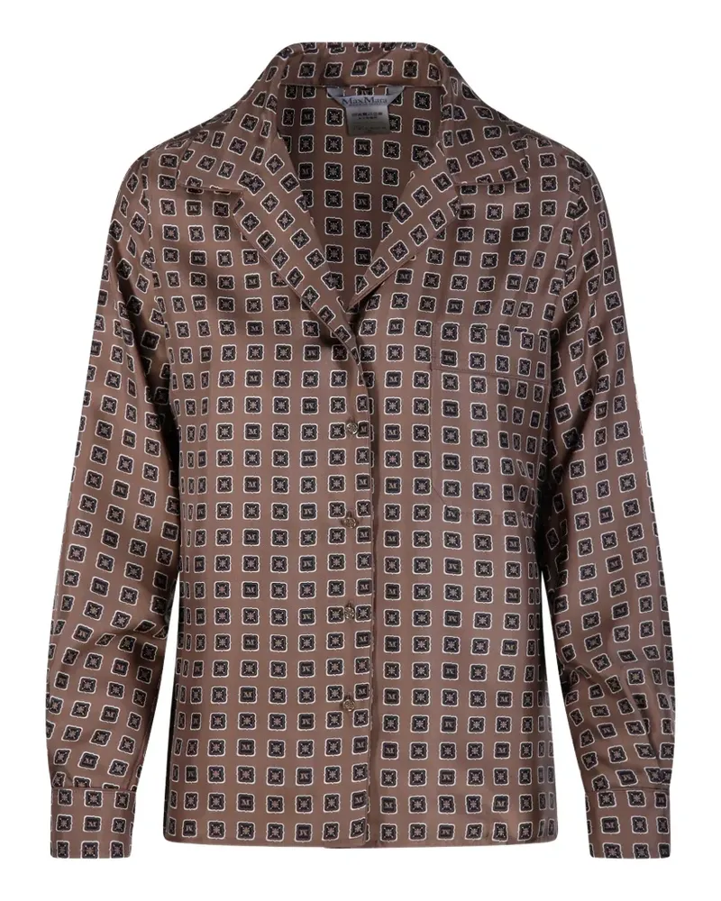 Max Mara patterned shirt - Braun Braun