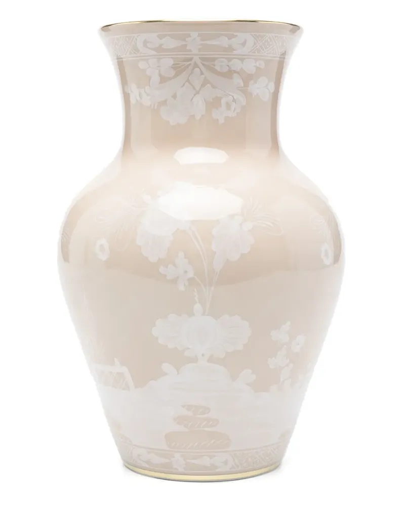 Ginori 1735 Ming Vase (25cm x 16cm) - Nude Nude