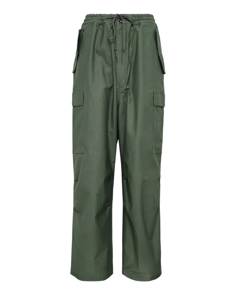 Junya Watanabe x ArkAir Cargohose mit Kordelzug - Grün Grün