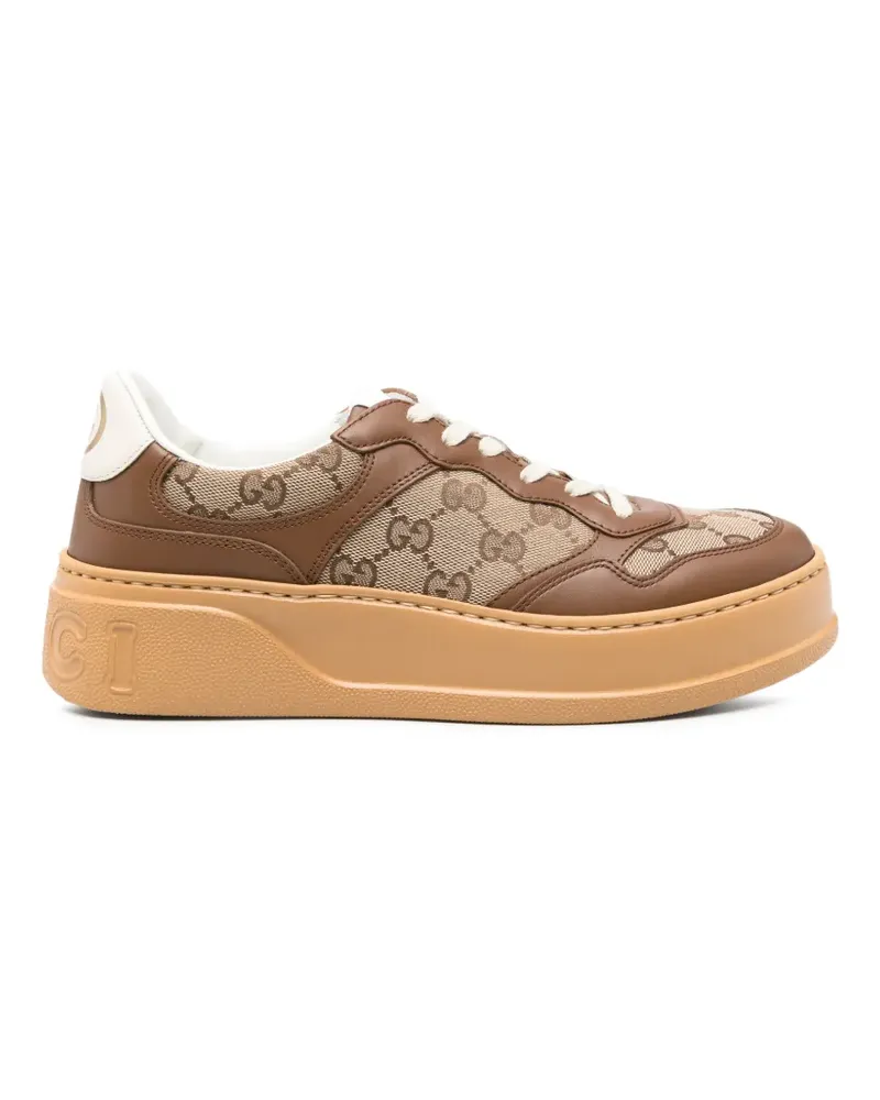 Gucci GG platform sneakers - Braun Braun