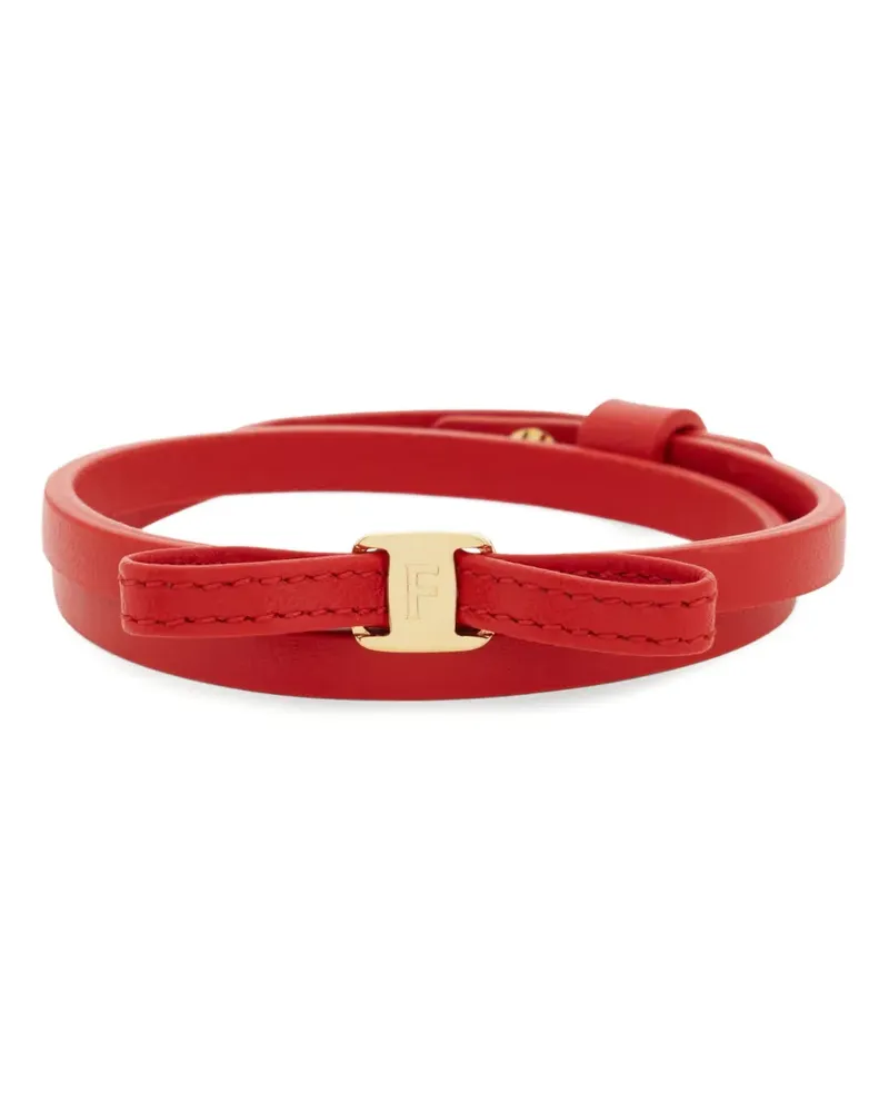 Ferragamo mini bow bracelet - Rot Rot