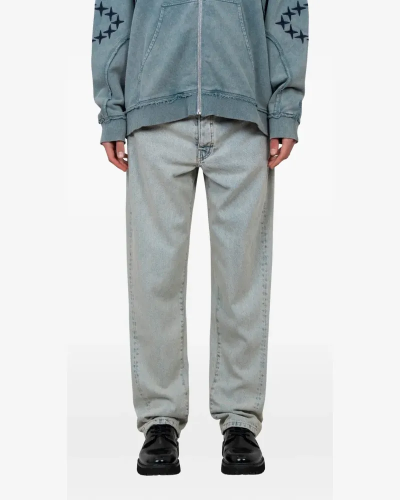 Études Studio Jeans im Five-Pocket-Design - Blau Blau