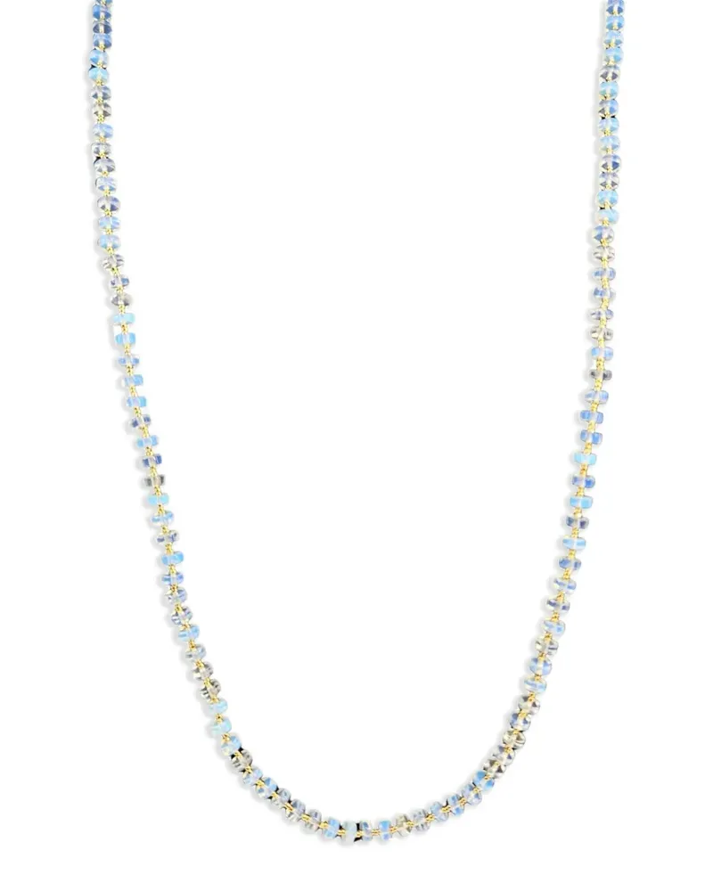 Madison beaded opalite necklace - Gold Gold