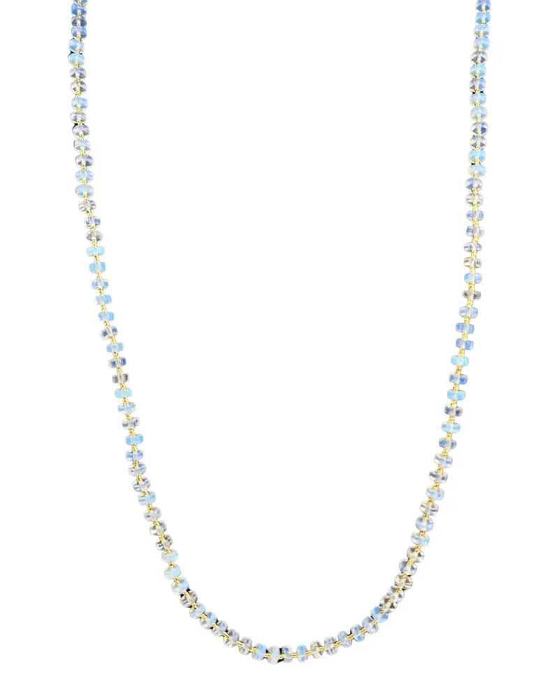 Madison beaded opalite necklace - Gold Gold