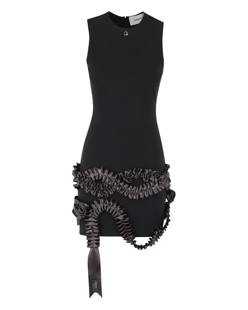 COPERNI Minikleid mit Schleife - Schwarz Schwarz
