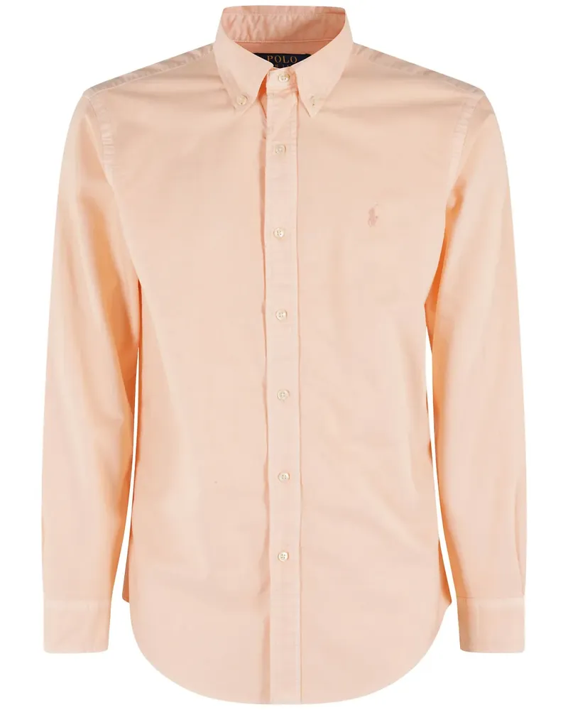 Ralph Lauren Hemd mit Polo Pony - Orange Orange