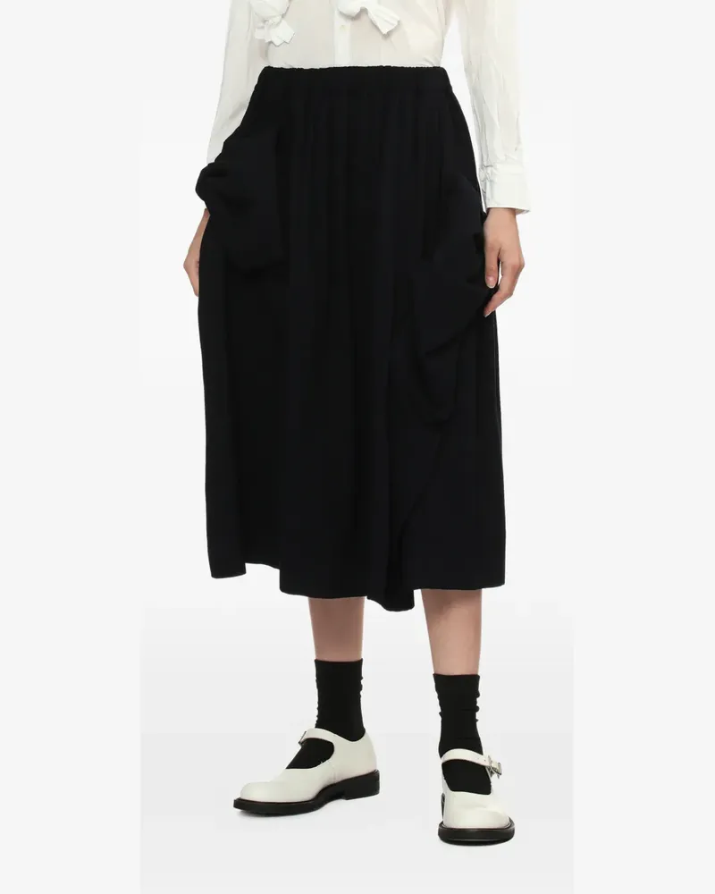 Comme des Garçons knot skirt - Schwarz Schwarz