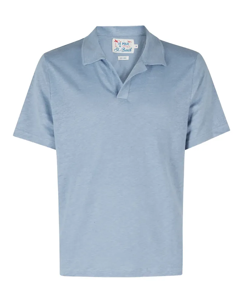 MC2 Saint Barth Fraser short-sleeve polo shirt - Blau Blau