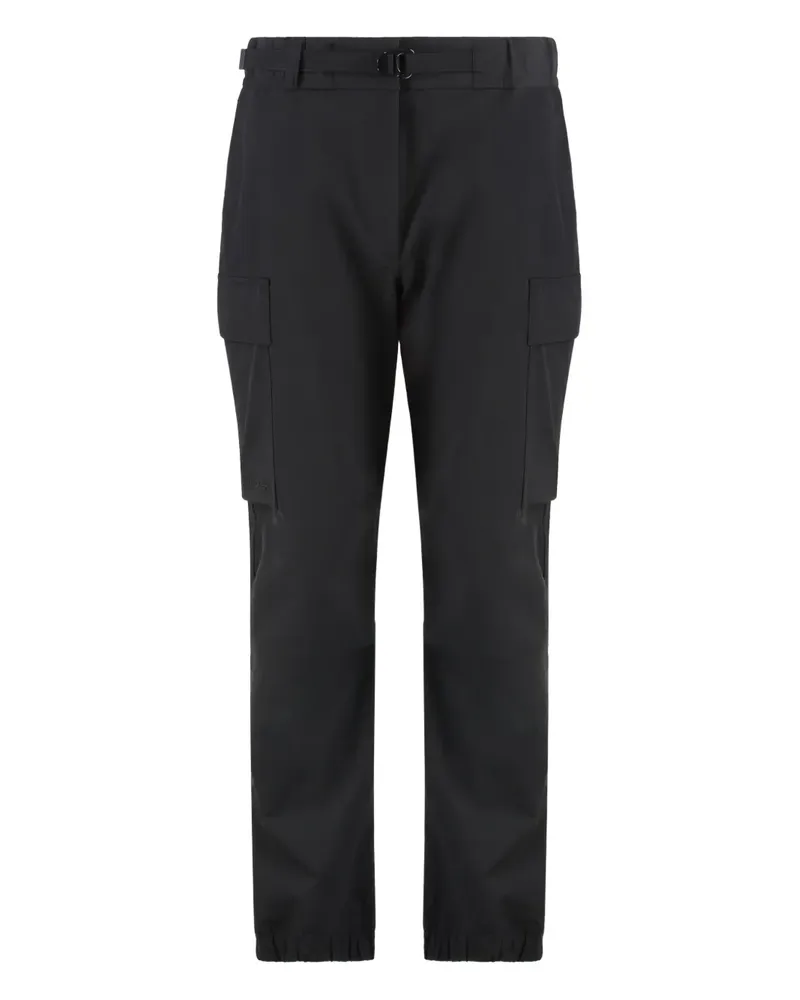 Moncler Jogginghose mit Logo-Applikation - Schwarz Schwarz