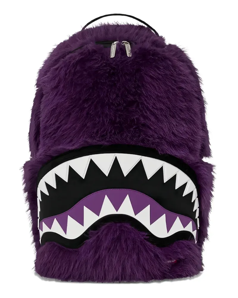 Sprayground Cray faux-fur backpack - Violett Violett