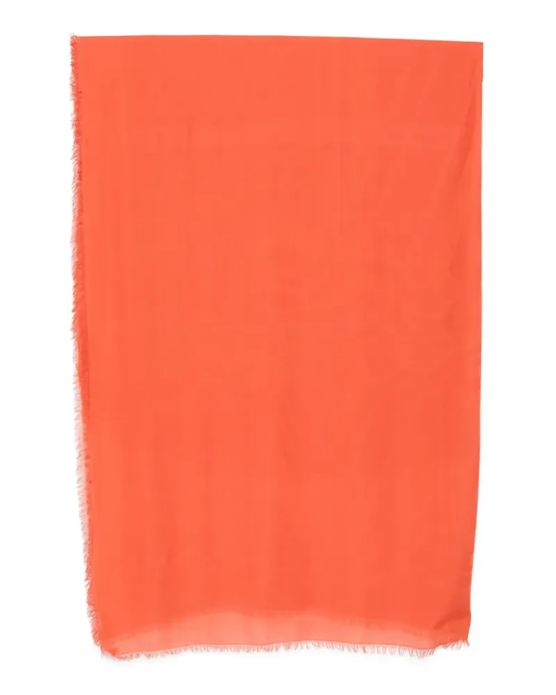 Max Mara fringed scarf - Orange Orange