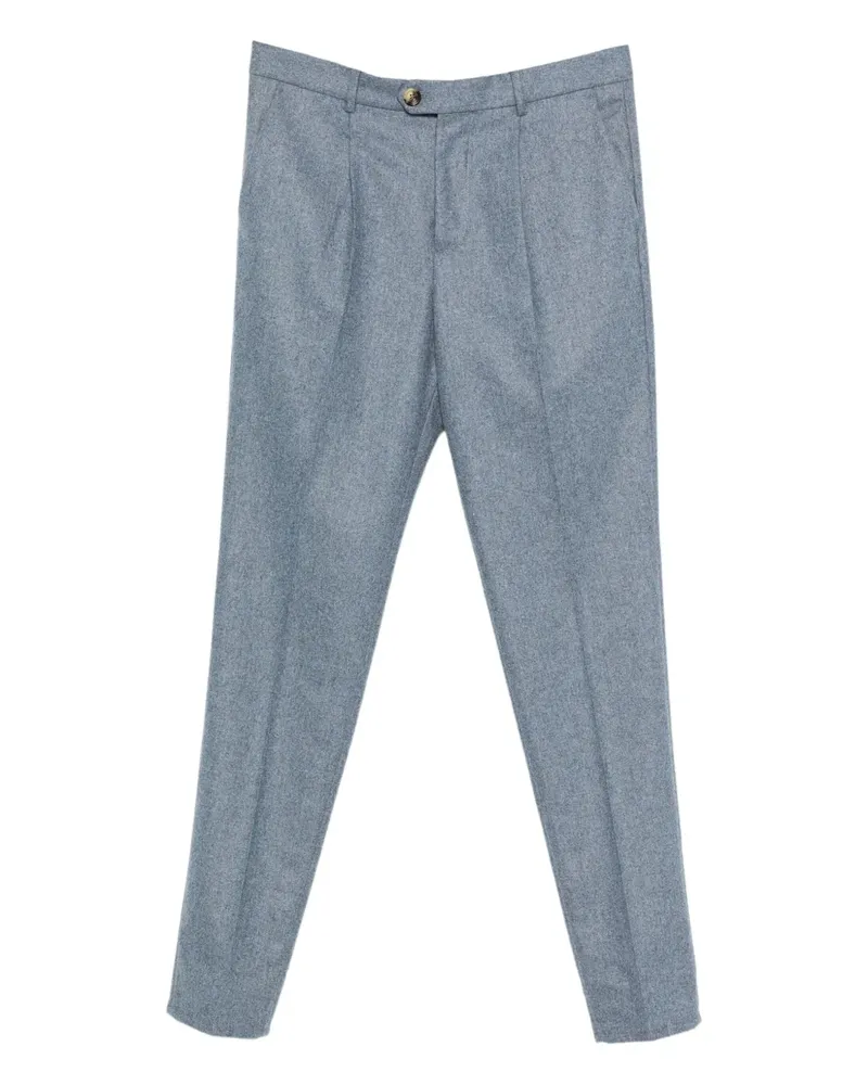 Brunello Cucinelli Hose mit Bundfalten - Blau Blau