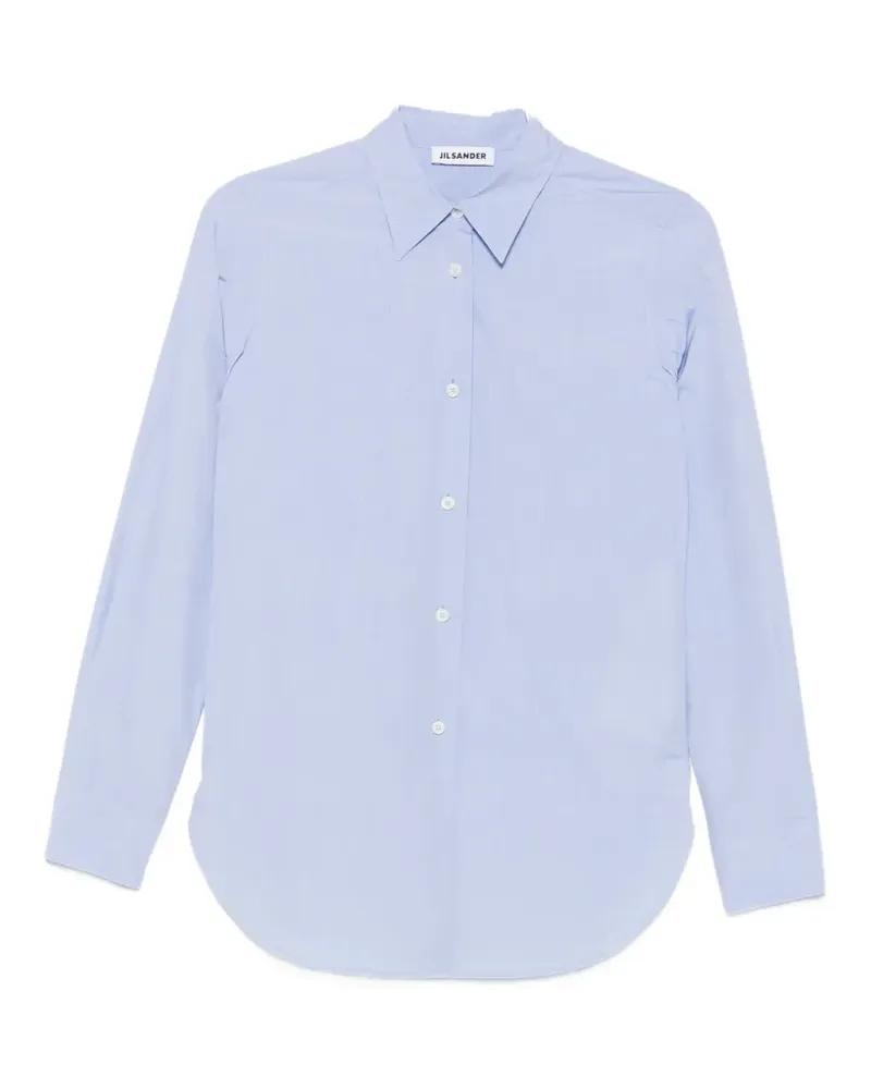 Jil Sander slim-fit long-sleeve shirt - Blau Blau