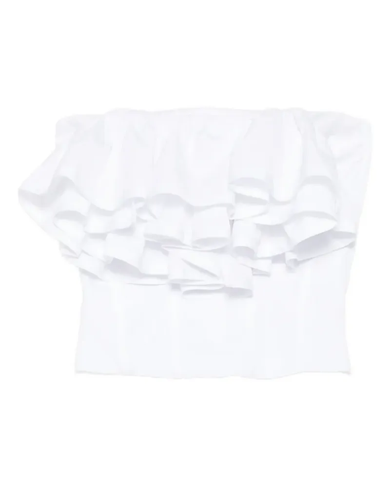 Viktor & Rolf Volant top - Weiß Weiß