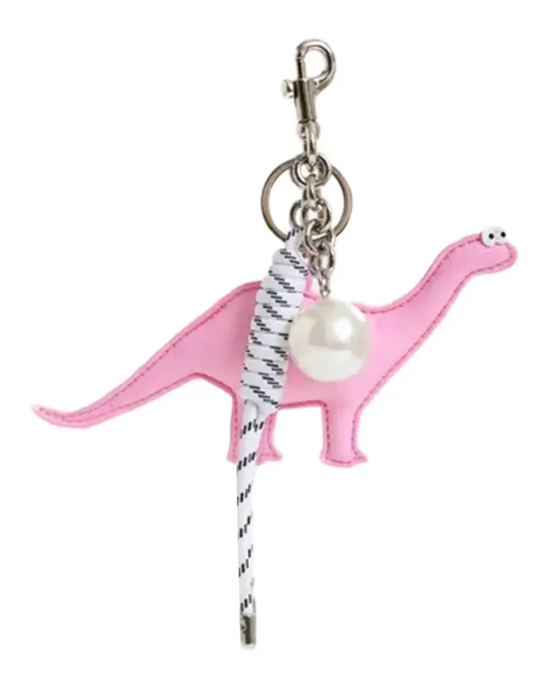 Essentiel Ilyas Schlüsselanhänger mit Dino-Perle - Rosa Rosa