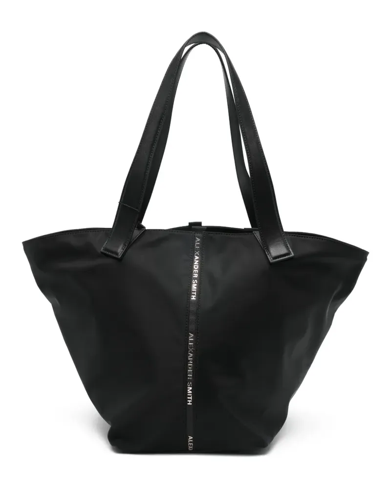 Alexander Smith Großer Lauren Tote Bag - Schwarz Schwarz