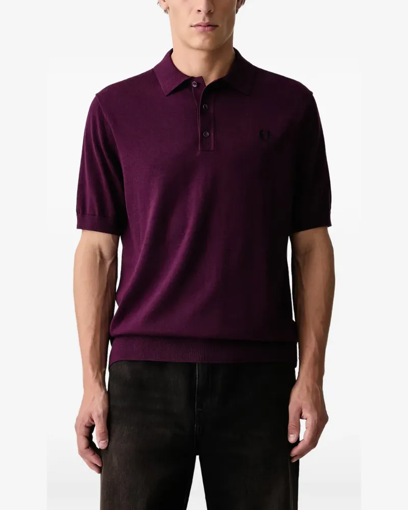 Fred Perry Klassisches Poloshirt - Violett Violett