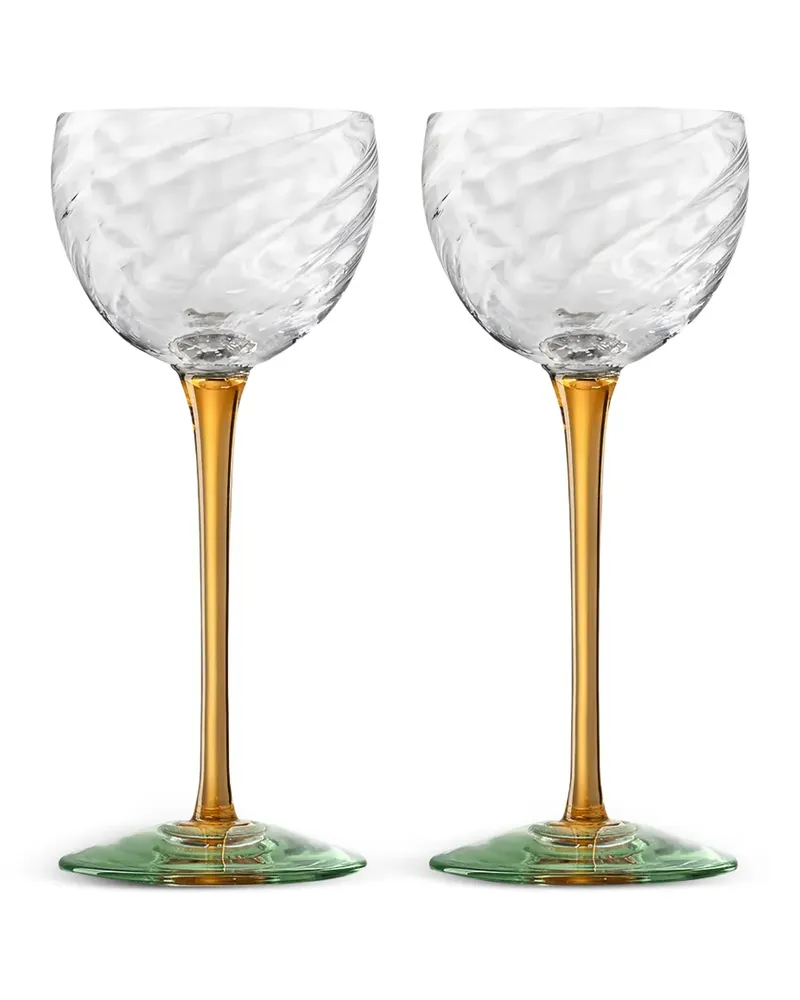 NasonMoretti Nick & Nora Cocktailgläser (2er-Set) - Weiß Weiß