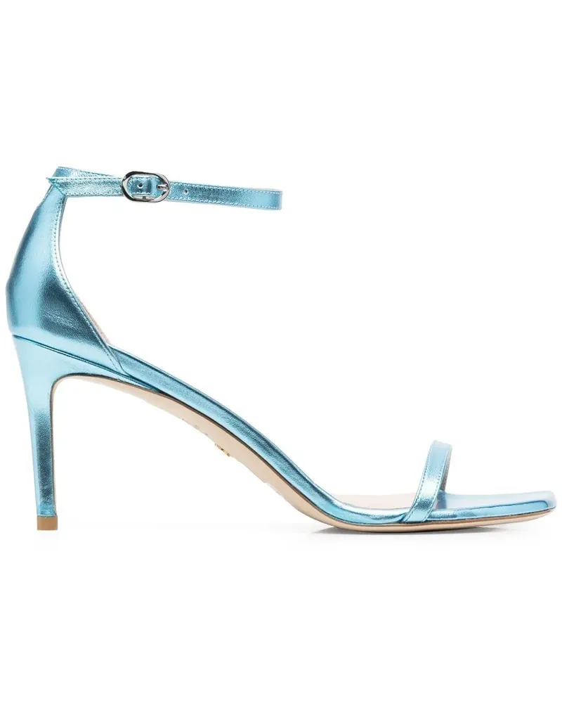 Stuart Weitzman Sandalen mit Cut-Out - Blau Blau