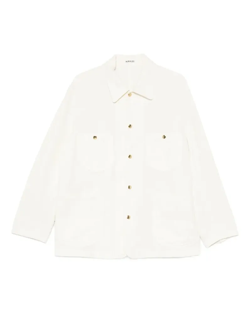 AURALEE Jacke im Workwear-Look - Nude Nude