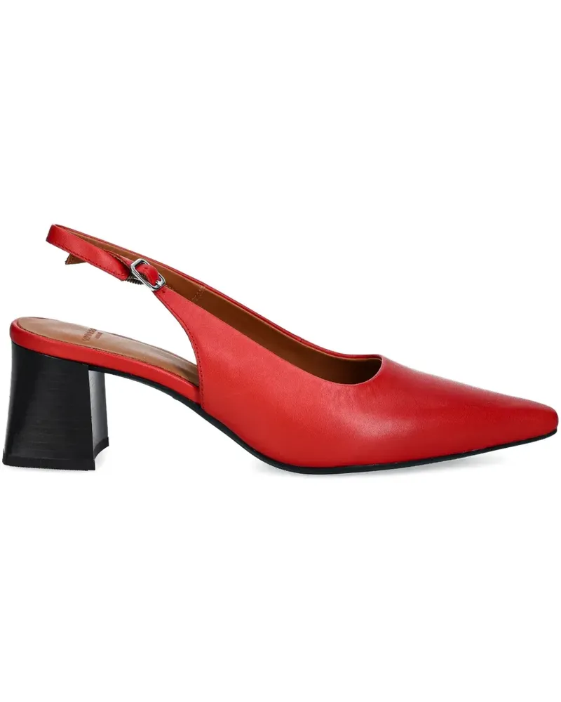 Vagabond Altea Slingback-Pumps mit Blockabsatz 58mm - Rot Rot