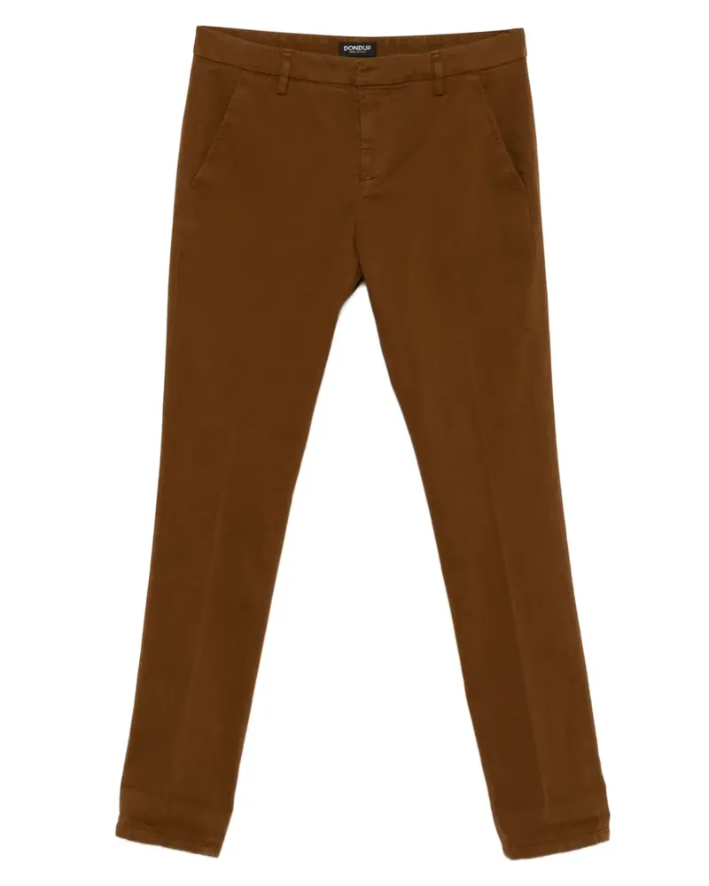 Dondup Hose aus Baumwoll-Twill - Braun Braun