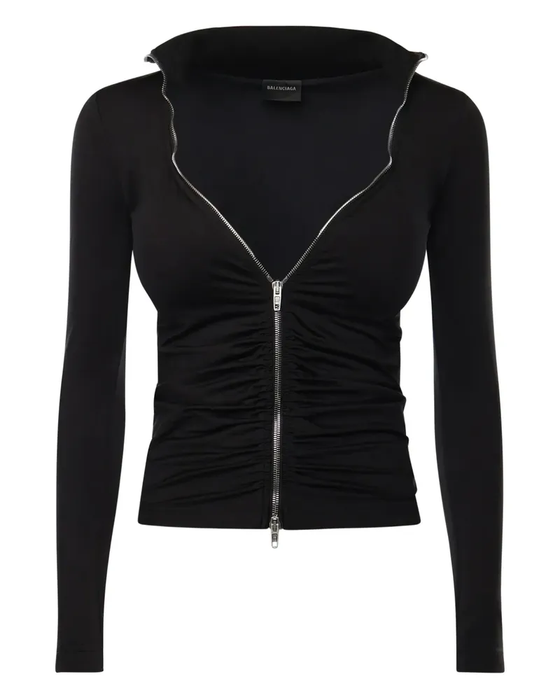 Balenciaga zip jacket - Schwarz Schwarz