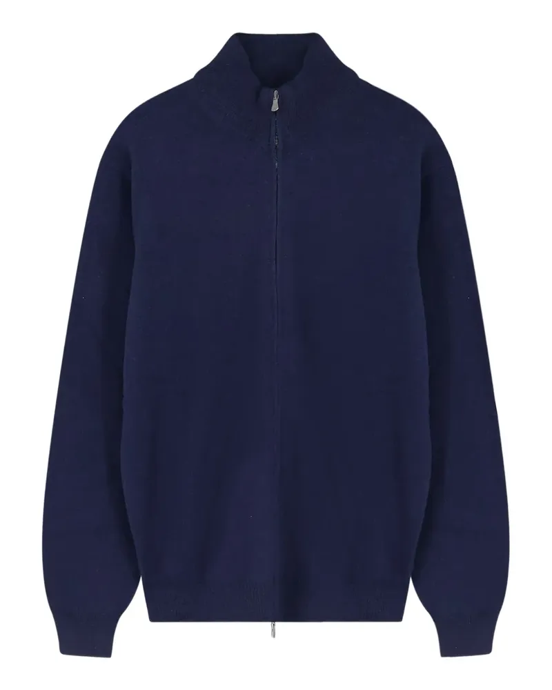 Filippo de Laurentiis Cardigan mit Reißverschluss - Blau Blau