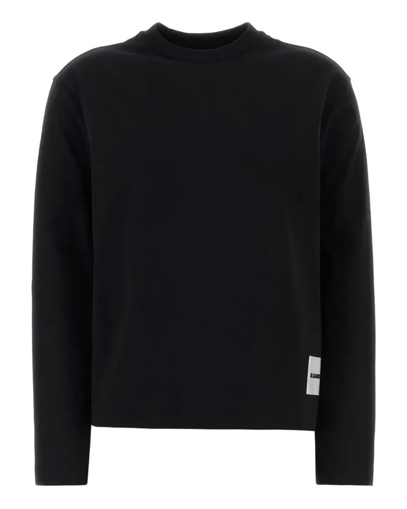 Jil Sander Pullover aus Baumwolle - Schwarz Schwarz