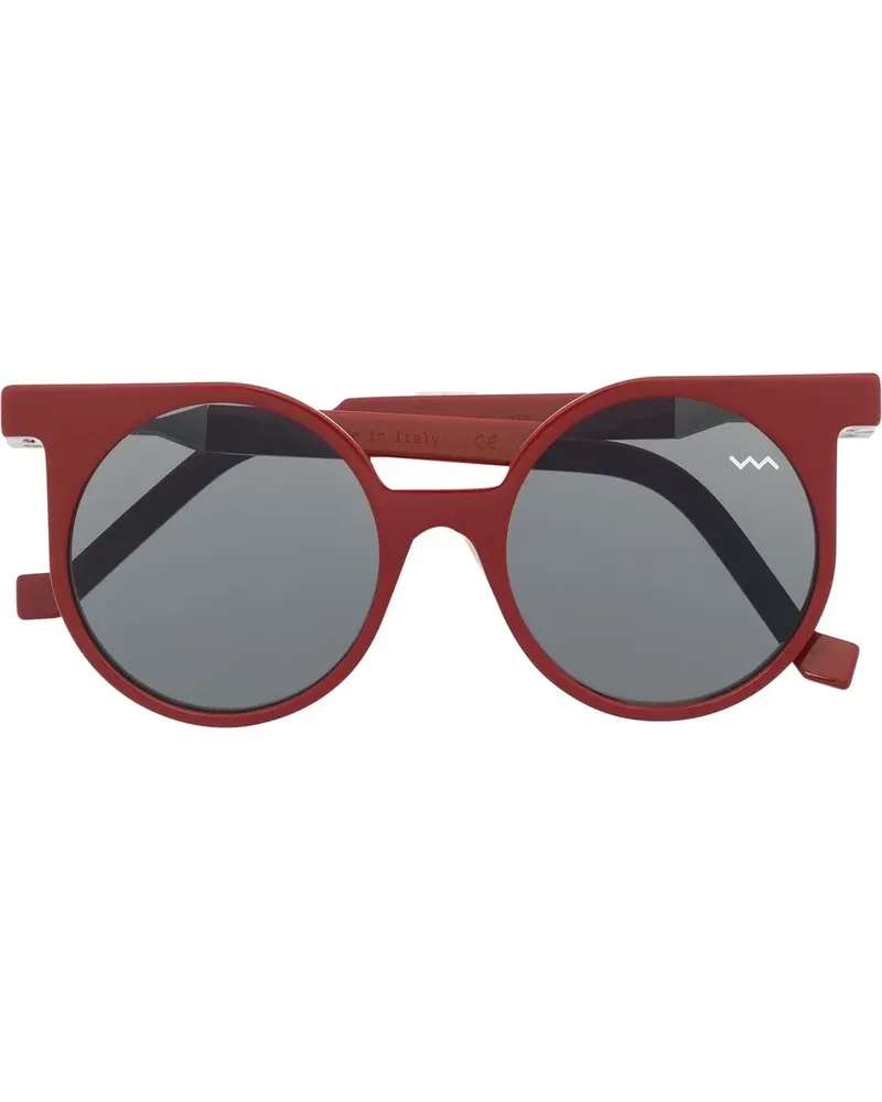 VAVA EYEWEAR Sonnenbrille mit rundem Gestell - Rot Rot