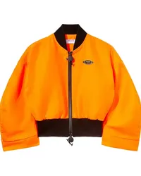 Emilio Pucci Bomberjacke mit Logo-Schild Orange