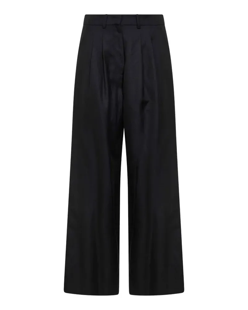 PT TORINO Plissierte Hose - Schwarz Schwarz