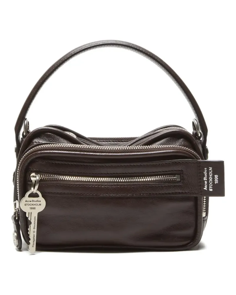 Acne Studios Handtasche mit Reißverschluss - Braun Braun