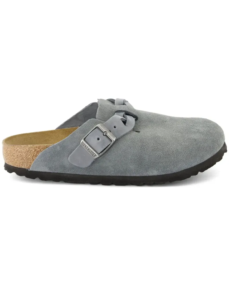 Birkenstock Boston Mules - Grau Grau