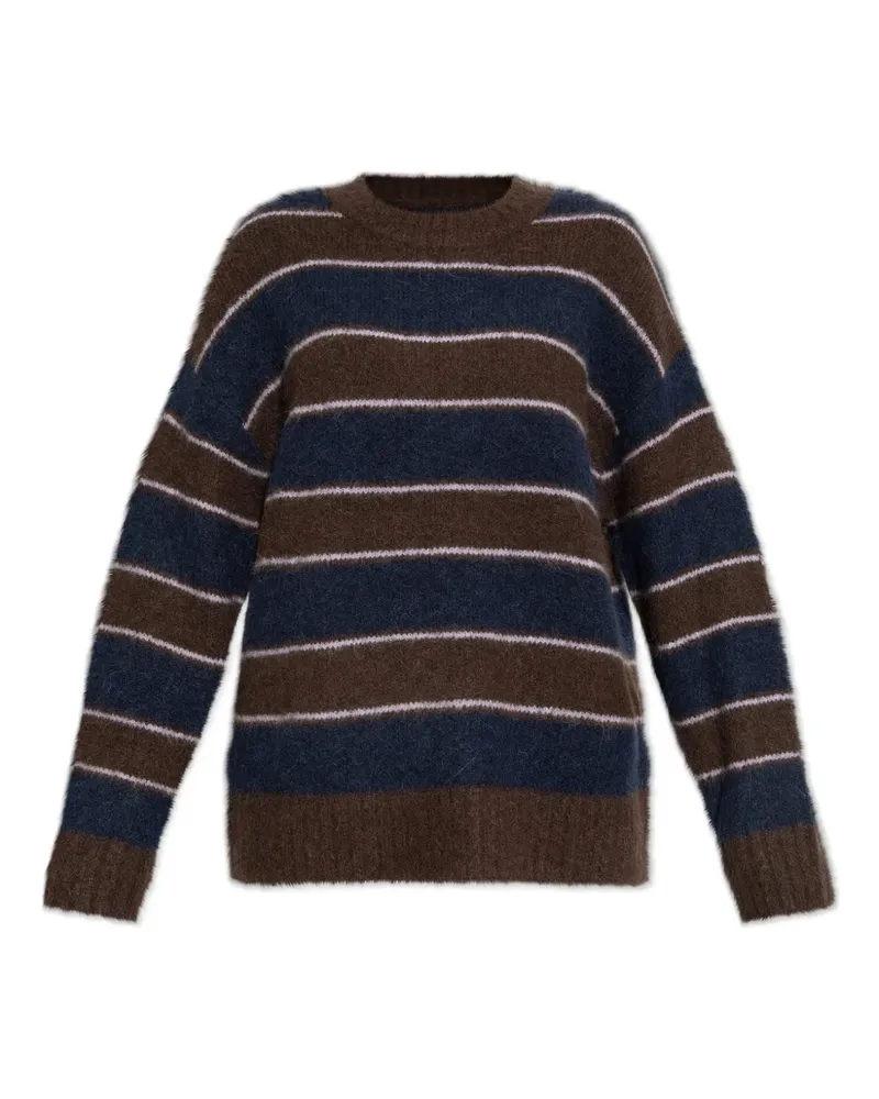 Samsøe & Samsøe Gestreifter Pullover - Blau Blau