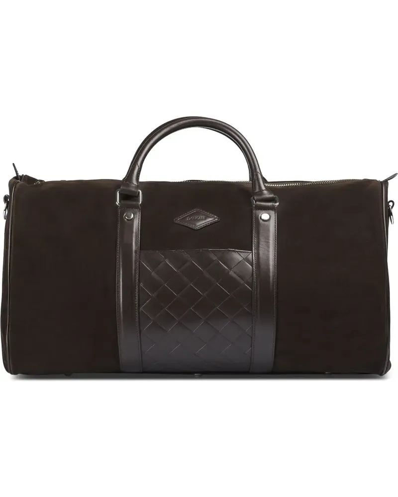 Doucal´s Reisetasche mit Matelassé-Detail - Braun Braun