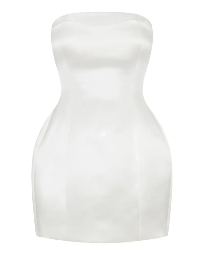 NICHOLAS Kaline strapless mini dress - Weiß Weiß