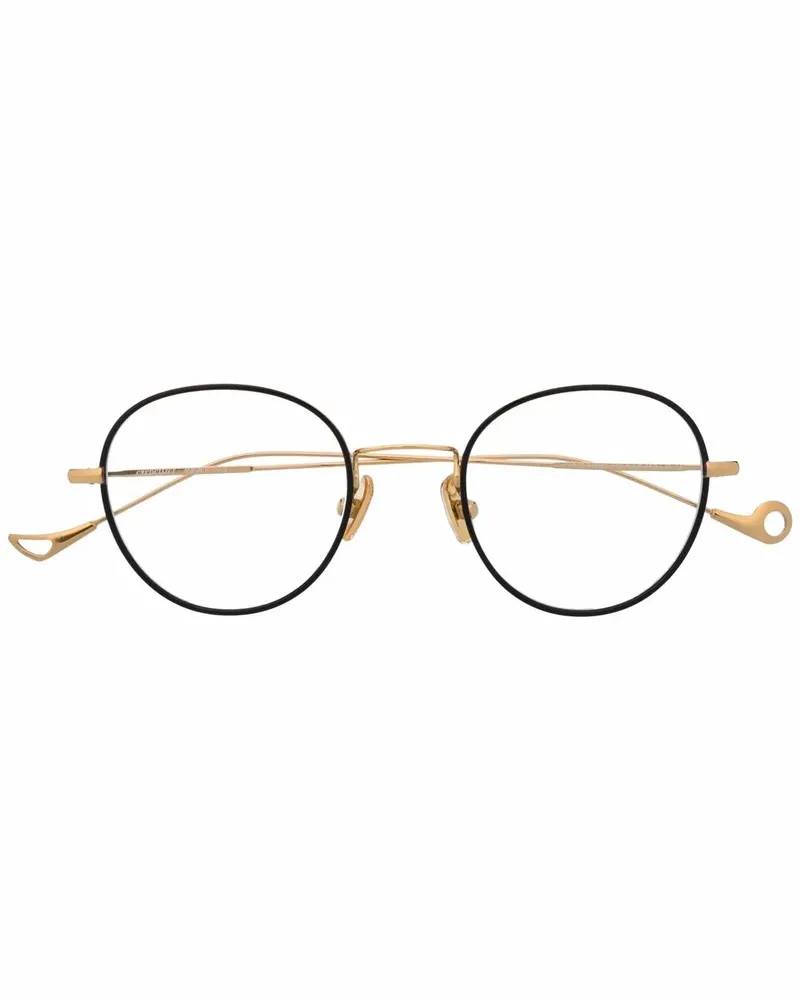 Eyepetizer Brille mit rundem Gestell - Gold Gold