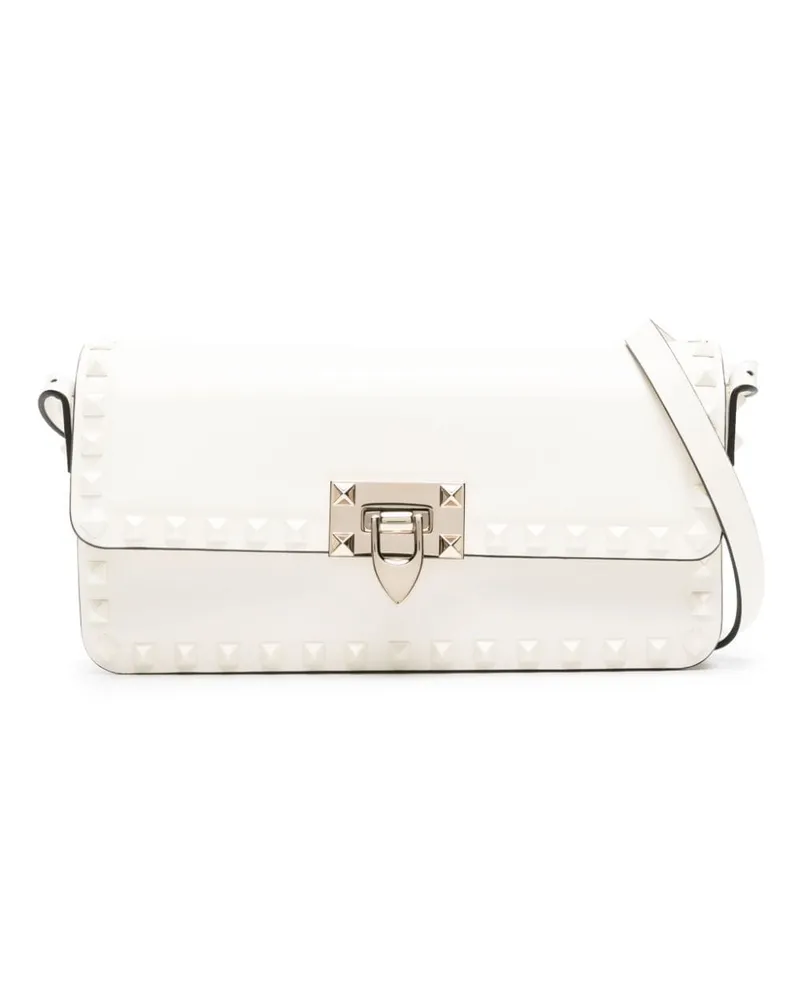 Valentino Garavani East/West Schultertasche - Weiß Weiß