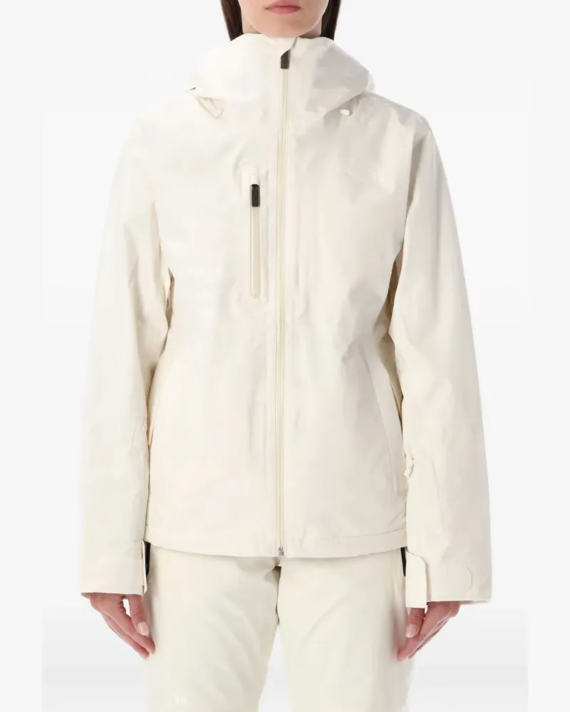 The North Face hooded zip skiwear jacket - Weiß Weiß
