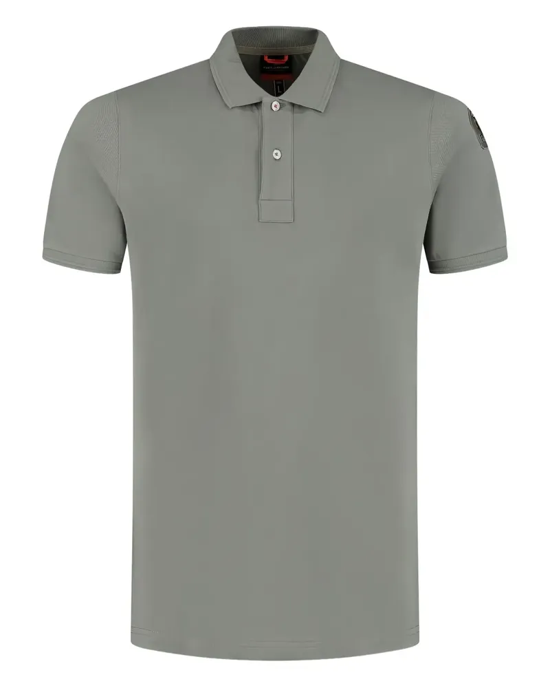 Parajumpers Poloshirt mit Logo-Patch - Grau Grau