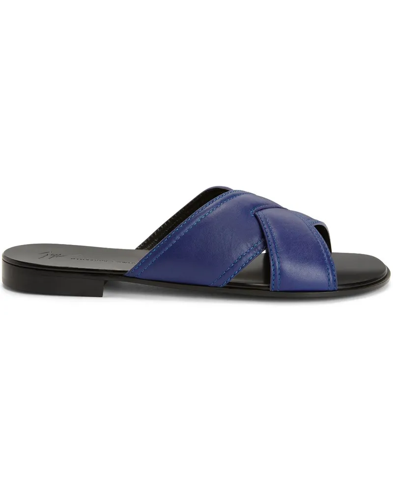 Giuseppe Zanotti Flavio Pantoletten - Blau Blau